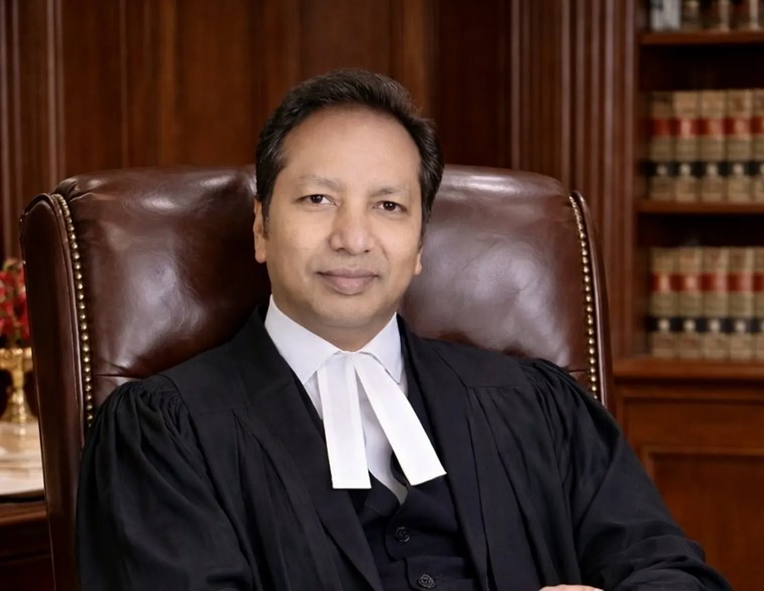 Advocate Dr. Manoj Prasad in chambers